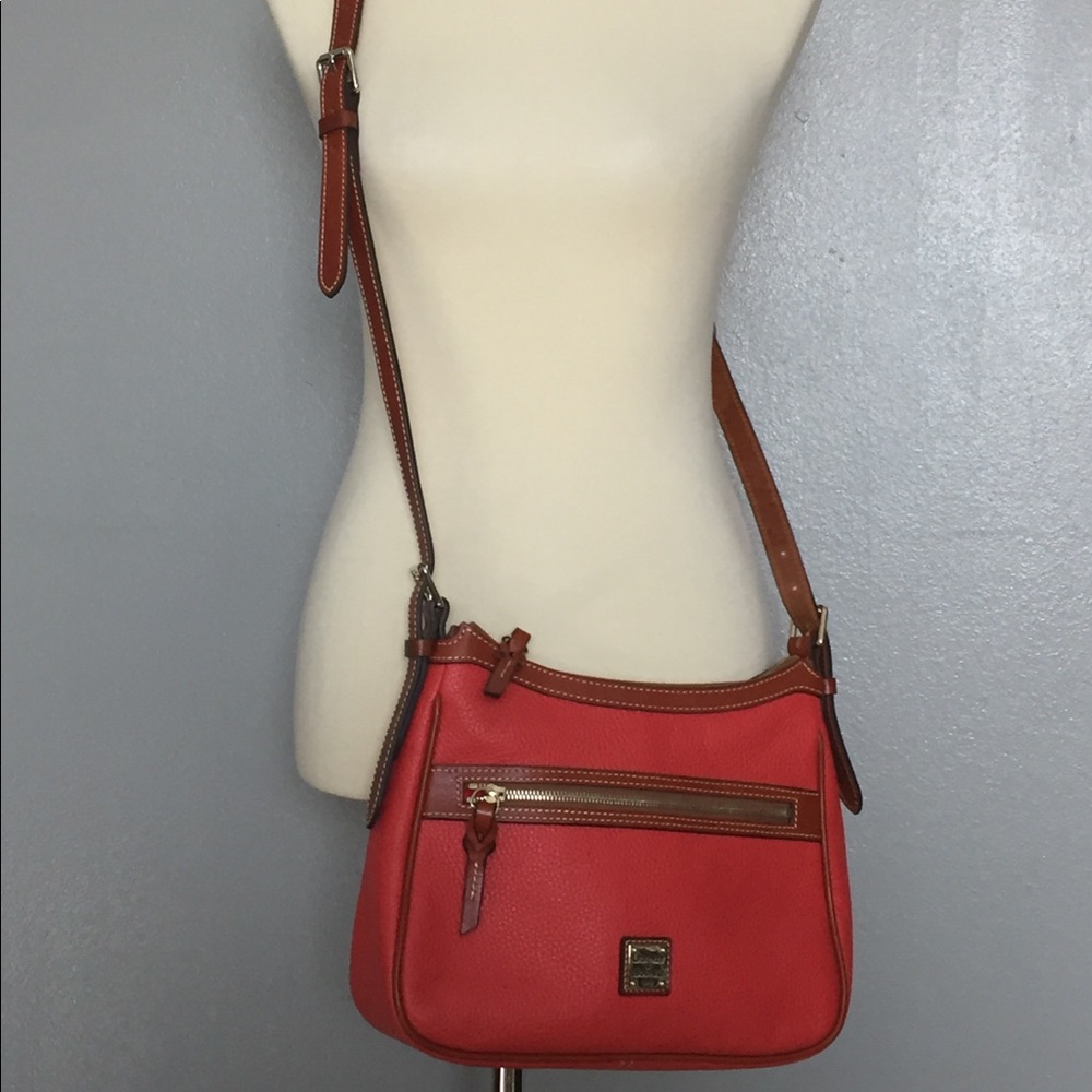 NWOT Dooney & Bourke Pebble Leather Crossbody Bag